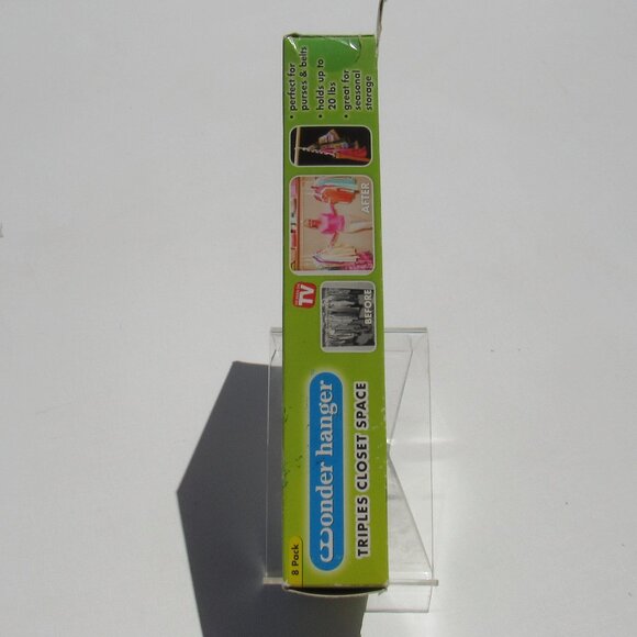 Wonder Hanger Closet Organizer 8 Pack As Seen on TV For Clothes/Purses/Belts - Picture 6 of 9